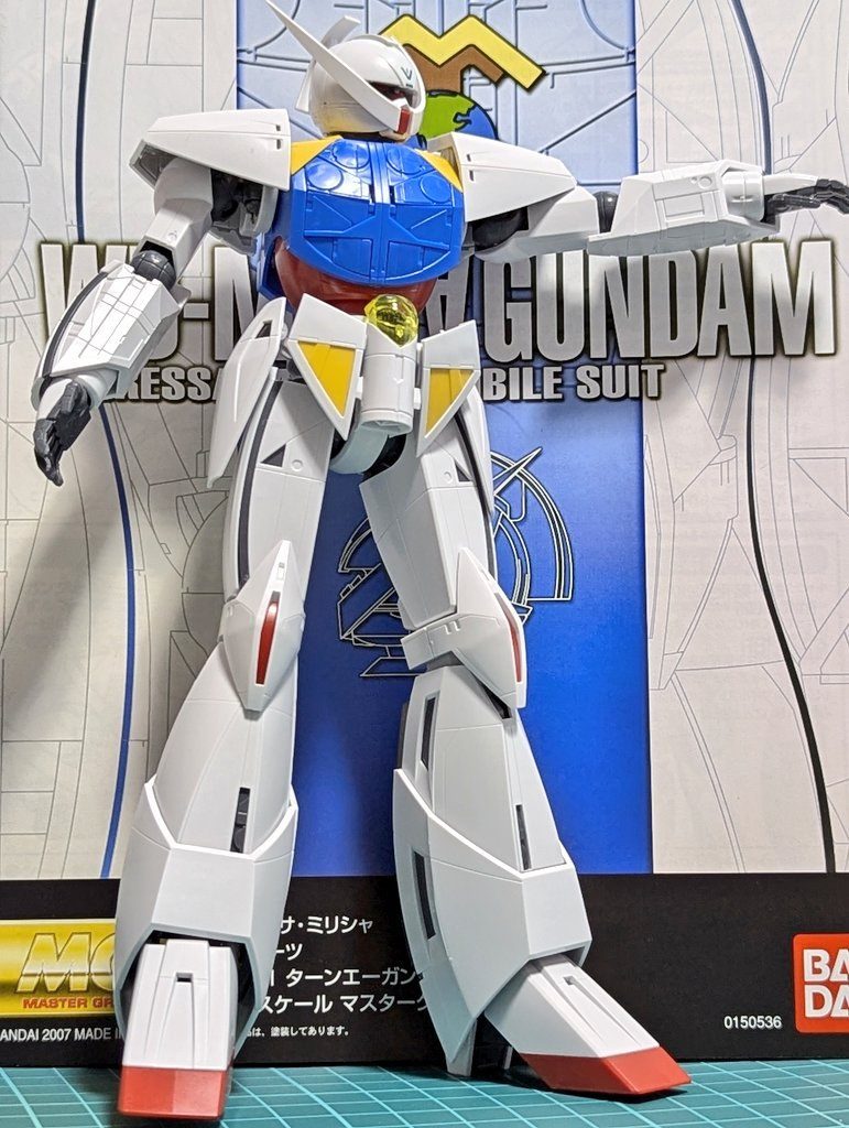 パチッと組んでからカメラアイだけ最初メタリックレッドで塗ったけど全く赤目感が伝わらず！(後に蛍光レッドで発色良し！)