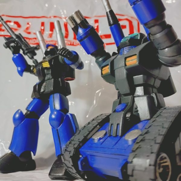 ガンキャノン&ガンタンク(ティターンズ仕様)