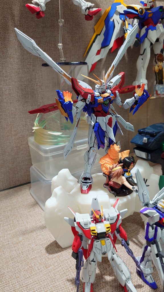 METAL BUILD•ゴッドガンダム•設定色–6枚目/制作者：risuisei