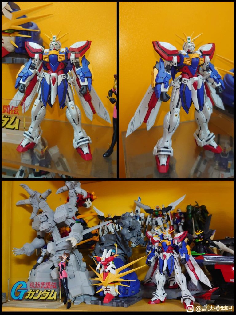 RG•ゴッドガンダム•設定色–4枚目/制作者：risuisei