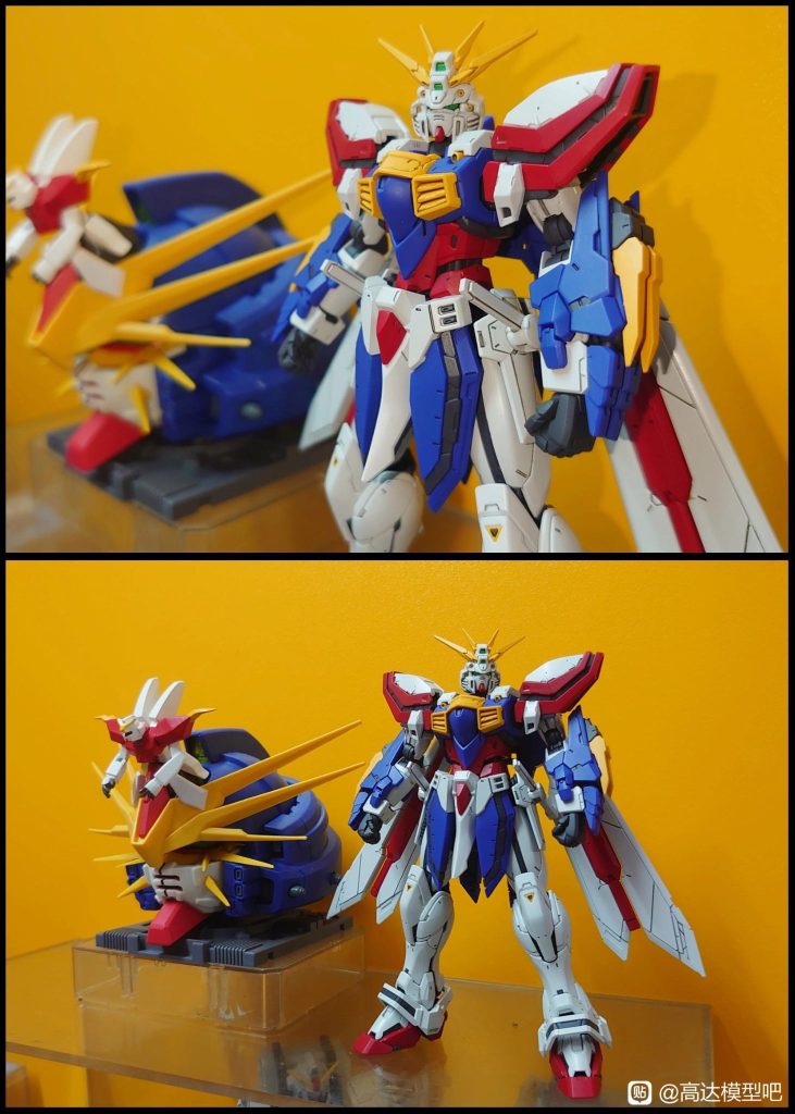 RG•ゴッドガンダム•設定色–5枚目/制作者：risuisei