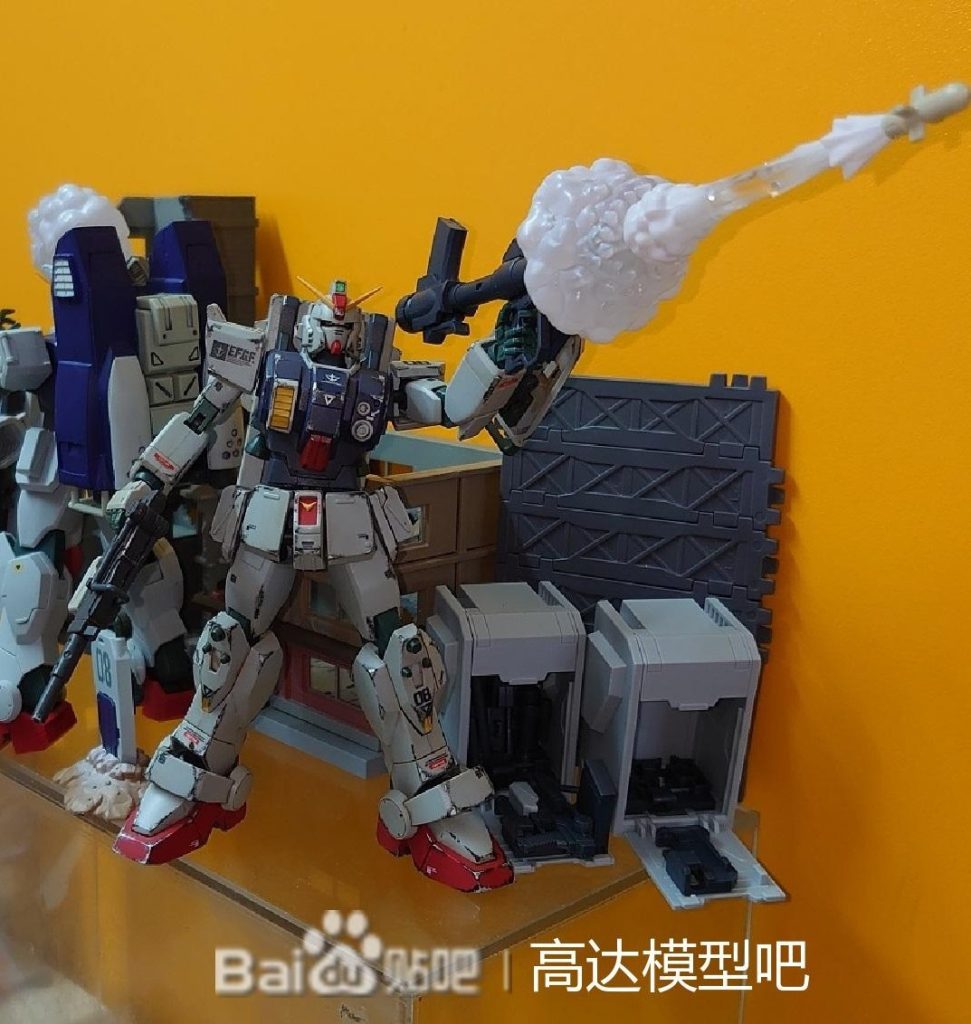 ROBOT魂•陸戦型ガンダム(戦損)–2枚目/制作者：risuisei