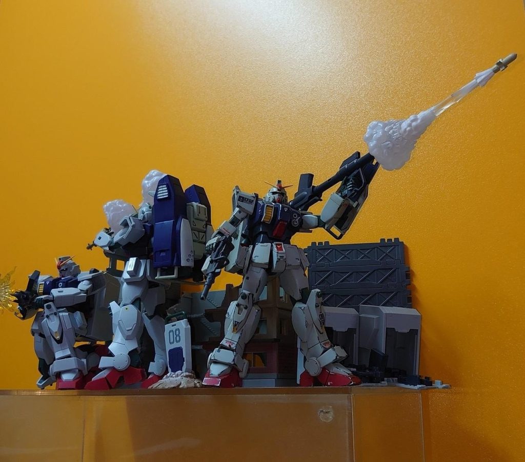 ROBOT魂•陸戦型ガンダム(戦損)–3枚目/制作者：risuisei