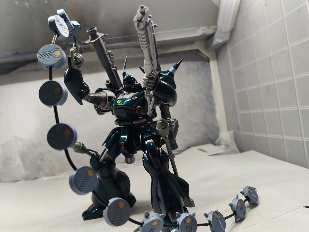 ケンプファー武器ありすぎだよね。武器も全部色分けしました。