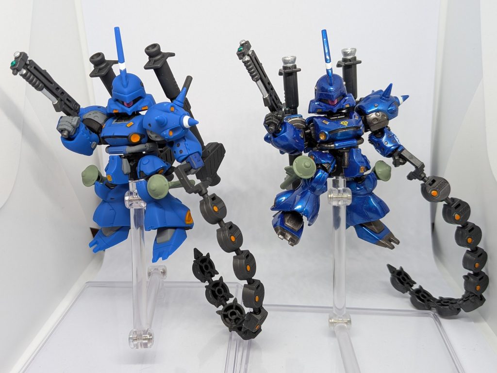 メタリック光沢と部分塗装つや消しと比較。最後までありがとうございました！
