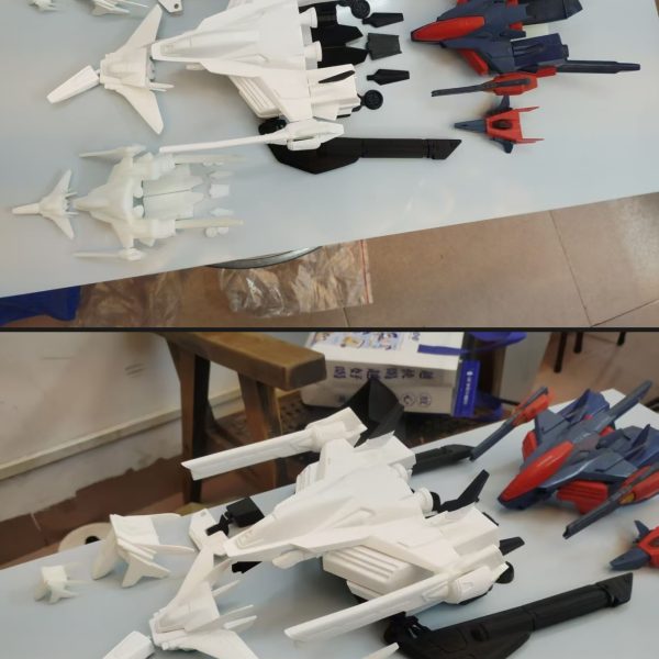 30th 週年 ANNIVERSARY 周年3D-PRINT 1/72 ジ-ファルコン 試作G-FALCON LM 1/144から 拡大するJAF-CON 1/72 DOUBLE Xダブルエックス ガンダム&nbsp;（6枚目）