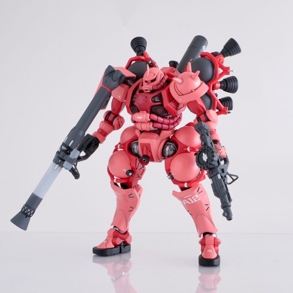 なかなか異系のGQ機体ですが、触ってみると凄いデザインです。かっこいいです!