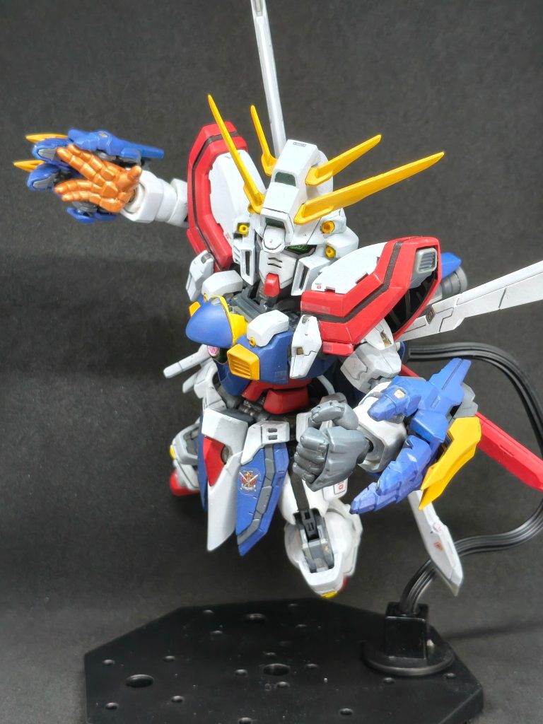 ゴッドフィンガーそもそもMGSDが優秀なのでよく動いてくれます