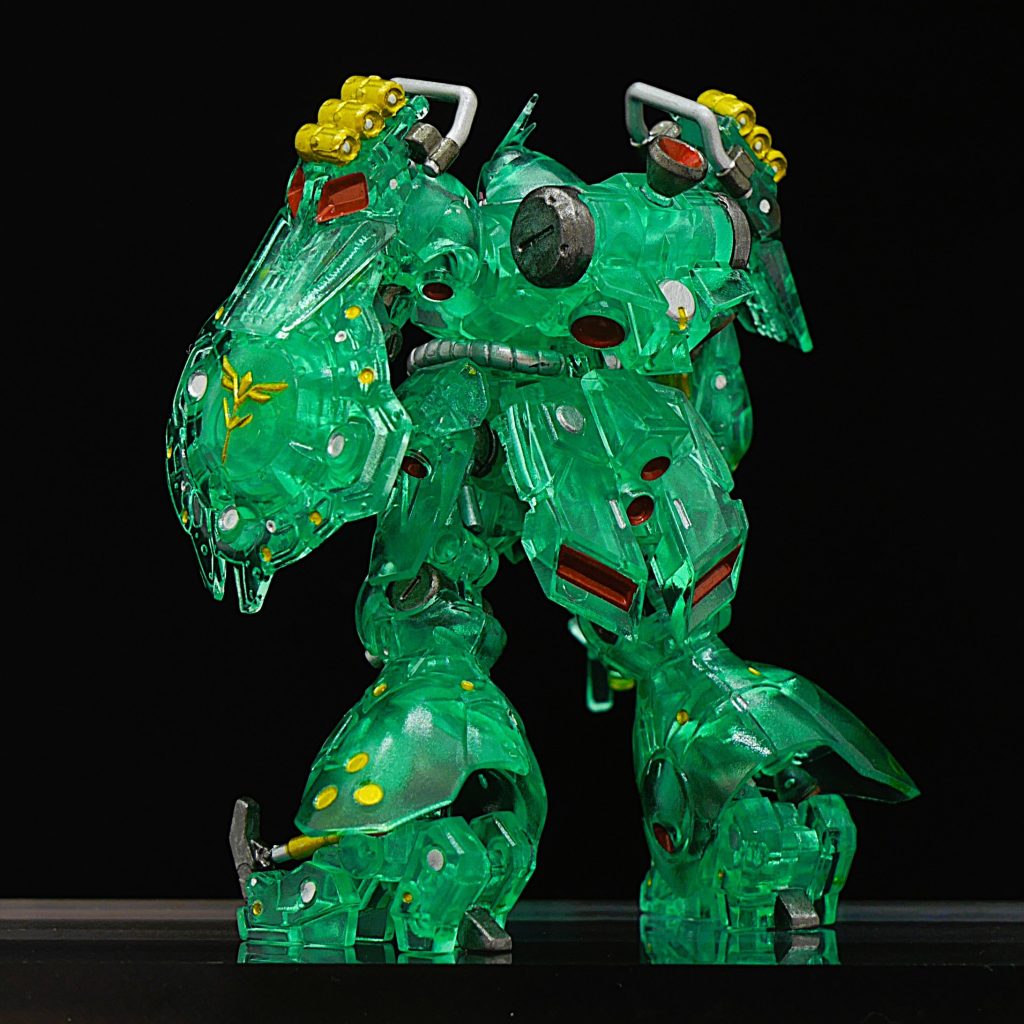 GUNDAM ARTIFACT ヤクト・ドーガ (ギュネイ・ガス専用機) (クリア)–2枚目/制作者：佐々木 一