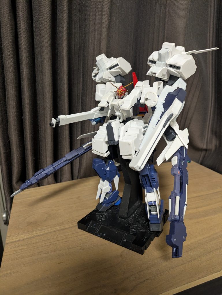 前回作製したフレアユニットのギガンティックアームが想定より小さくなってしまいました。
