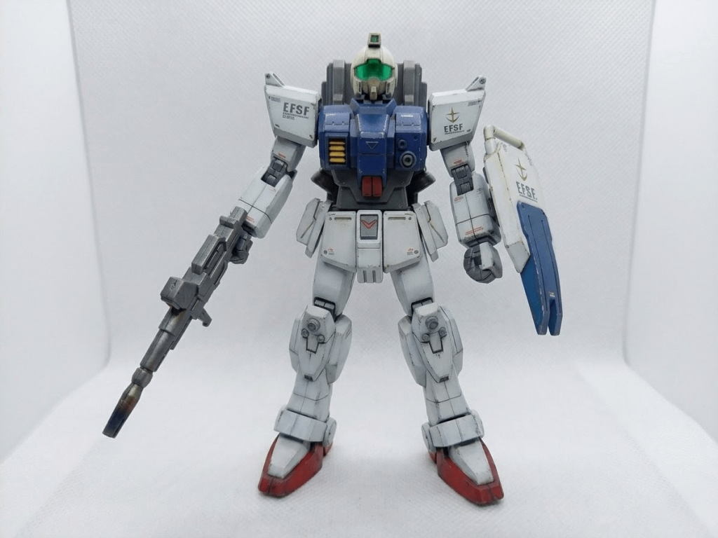 HG【陸戦型ガンダム(カレン)】–2枚目/制作者：TAKES I H彡