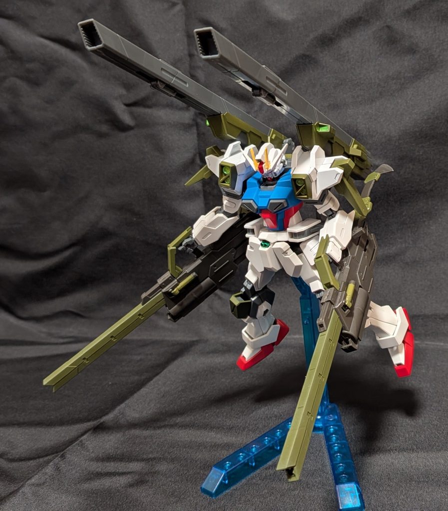 ライトニングバスターをトリコロールに変更して武装を追加しました&nbsp;