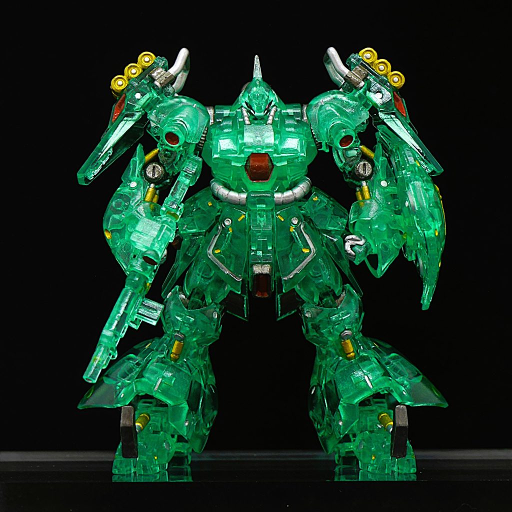 GUNDAM ARTIFACT ヤクト・ドーガ (ギュネイ・ガス専用機) (クリア)–5枚目/制作者：佐々木 一