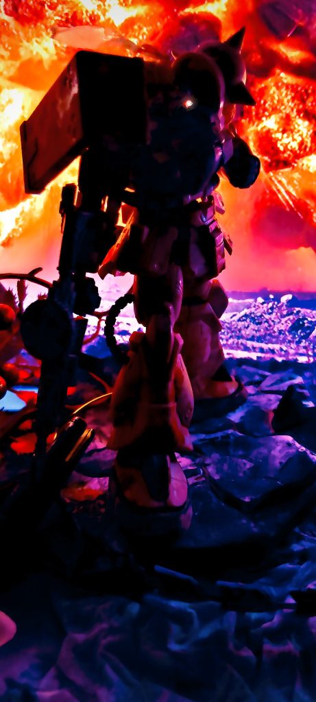 シン・マツナガ「この大戦が如何なる結末を迎えようとも、俺達には、ミネバ様がおられる！オレが命を掛けて全員絶対守ってやる…！！皆でアクシズに何としてでも！　　　　　　　　　辿り着くぞ…！！&nbsp;&nbsp;