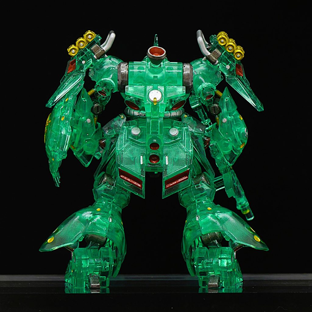 GUNDAM ARTIFACT ヤクト・ドーガ (ギュネイ・ガス専用機) (クリア)–6枚目/制作者：佐々木 一