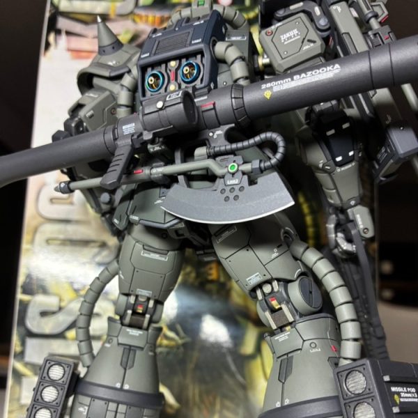 MG 1/100 量産型ザク【筆塗り全塗装】