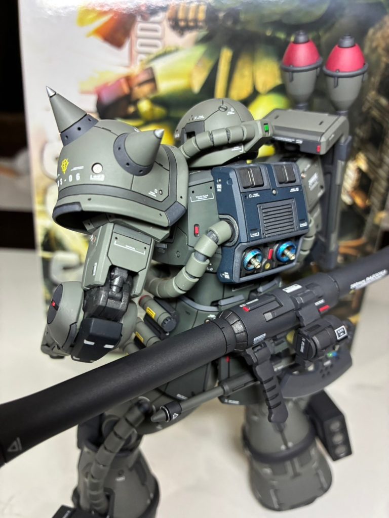 MG 1/100 量産型ザク【筆塗り全塗装】–5枚目/制作者：yuuchann