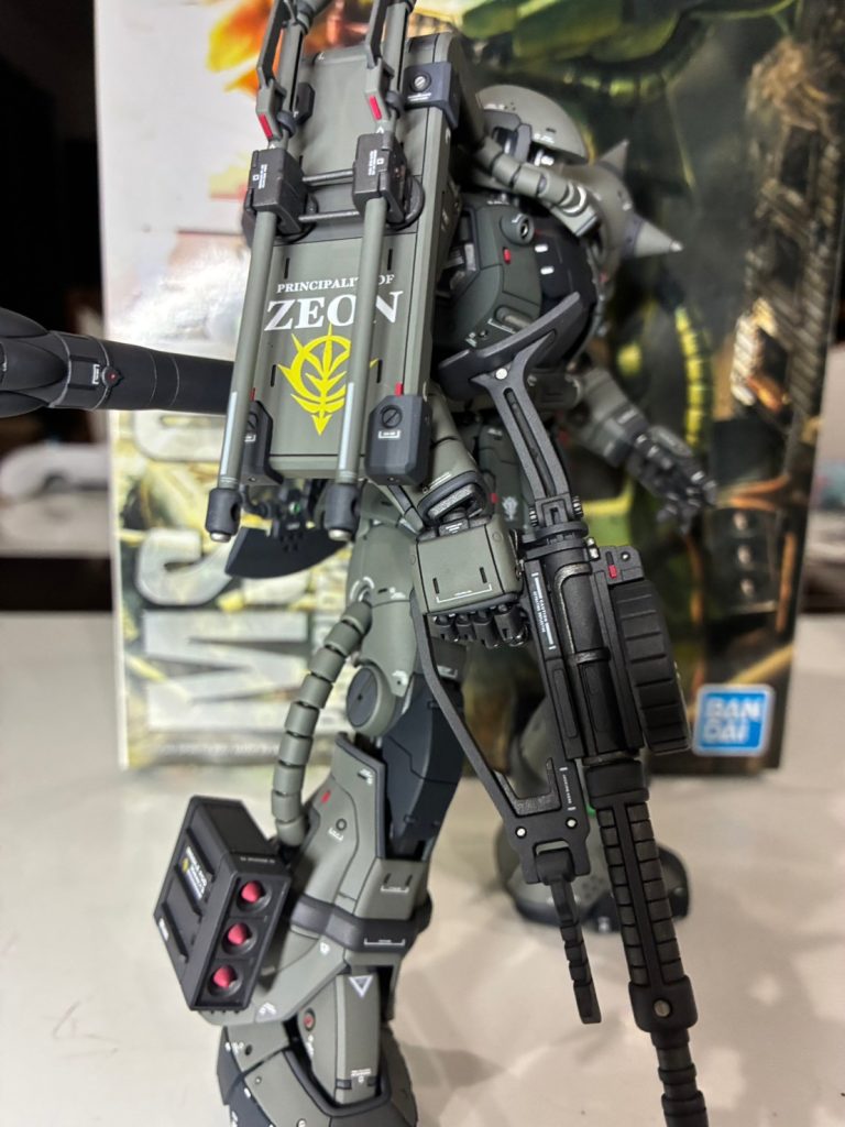 MG 1/100 量産型ザク【筆塗り全塗装】–9枚目/制作者：yuuchann
