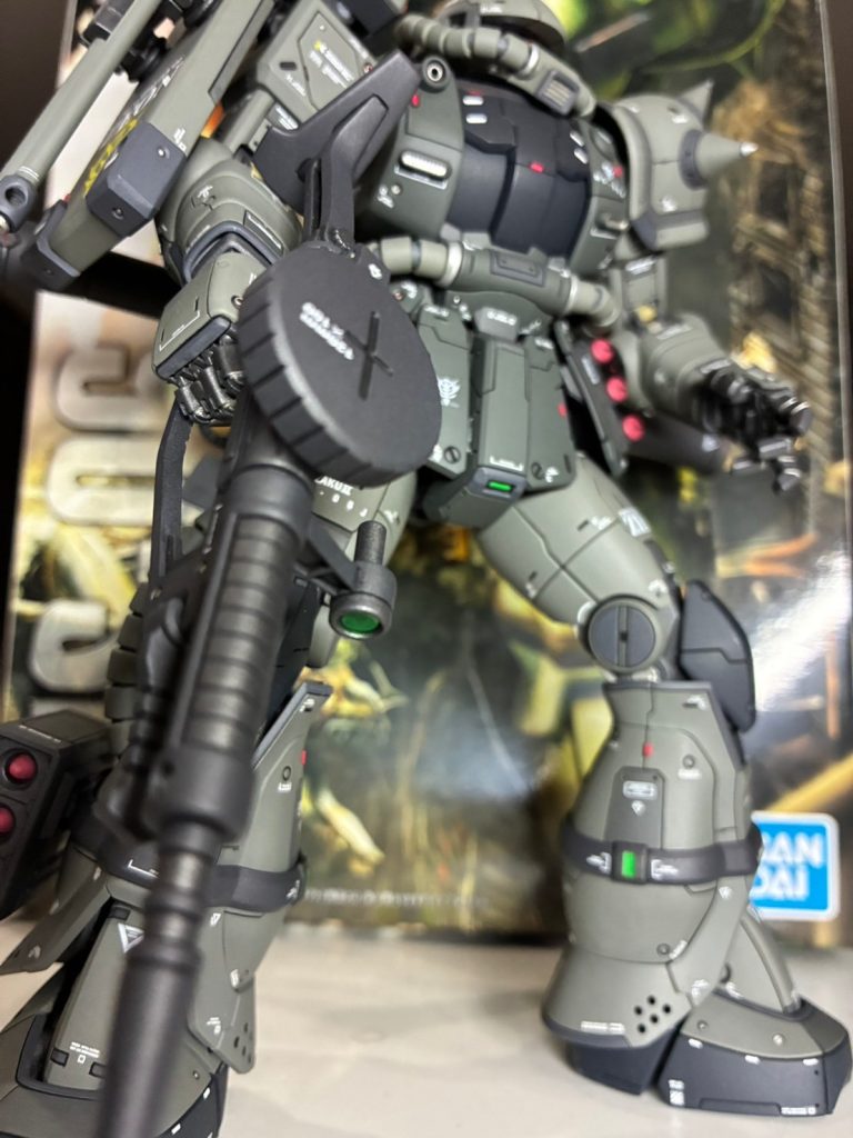 MG 1/100 量産型ザク【筆塗り全塗装】–3枚目/制作者：yuuchann