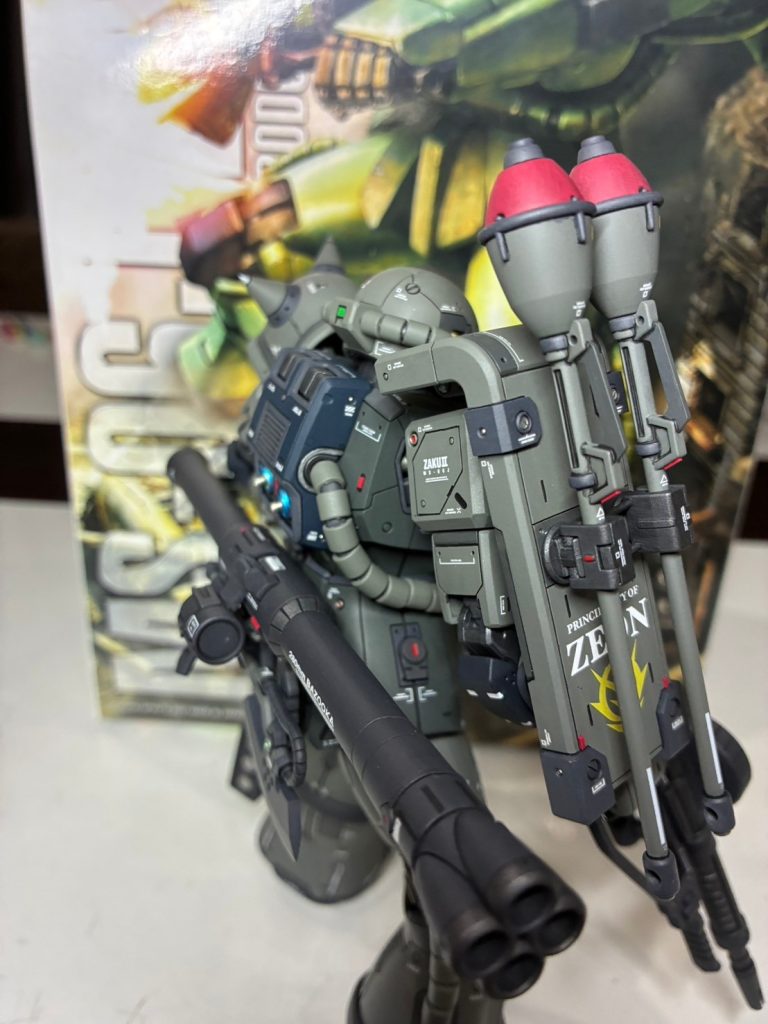 MG 1/100 量産型ザク【筆塗り全塗装】–8枚目/制作者：yuuchann