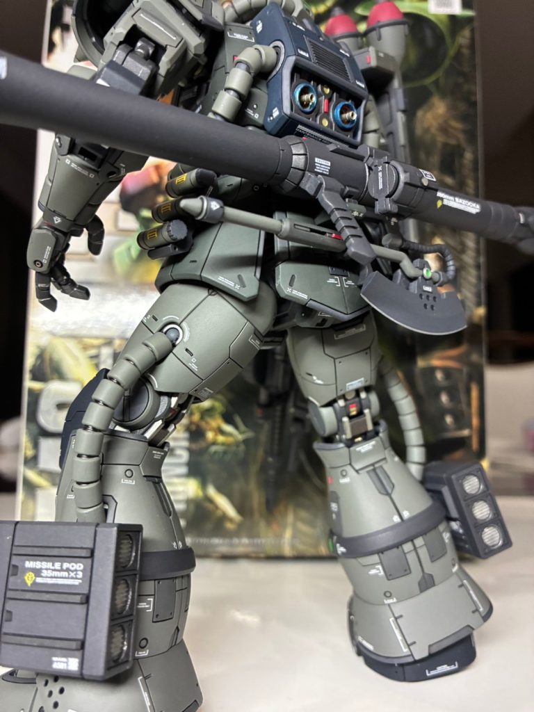 MG 1/100 量産型ザク【筆塗り全塗装】–7枚目/制作者：yuuchann