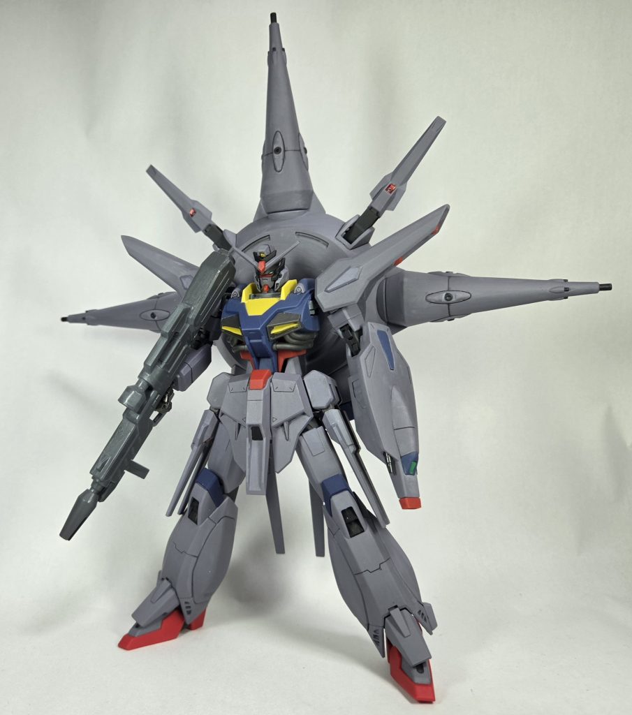 作品名：HGCE風 プロヴィデンスガンダム<p>時間はかかりましたがようやく完成…… 色々撮影して近日公開予定です</p>
