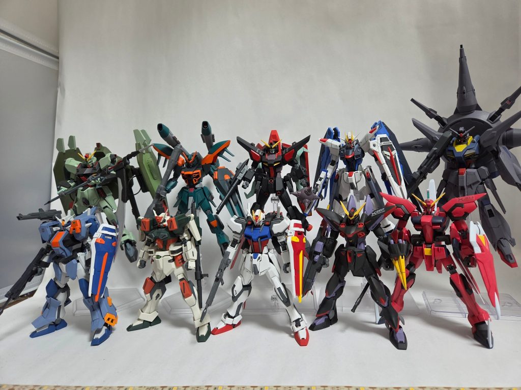 HGCE風な改造もついにここまできました次回はャスティスを作っていく予定です