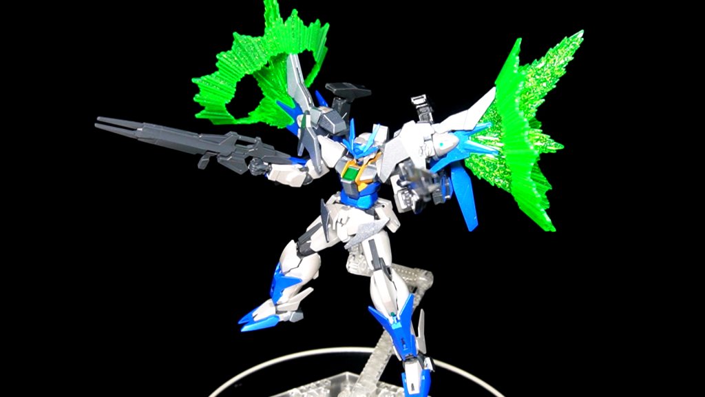 HG ダブルオースカイメビウス + メテオホッパー–2枚目/制作者：セリカ3