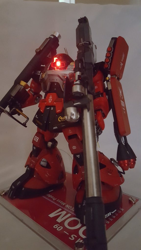 シナンジュ用バズーカを持たせてみました