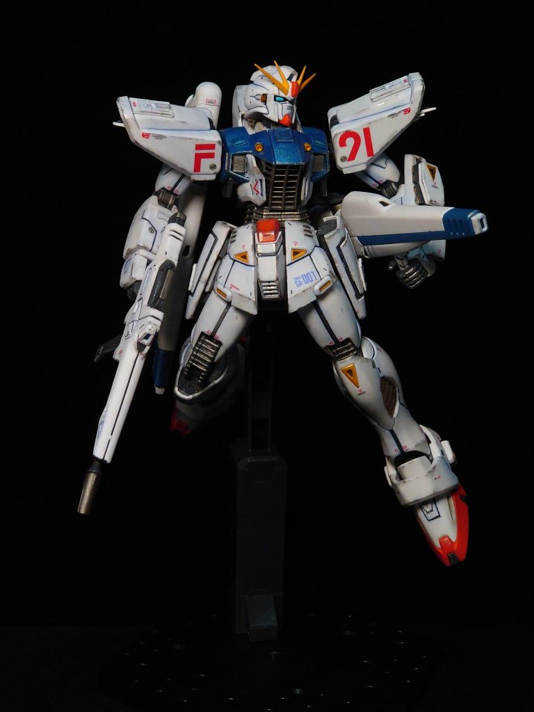MG 1/100 ガンダムF91 Ver.2.0–5枚目/制作者：深海唐揚げ工廠