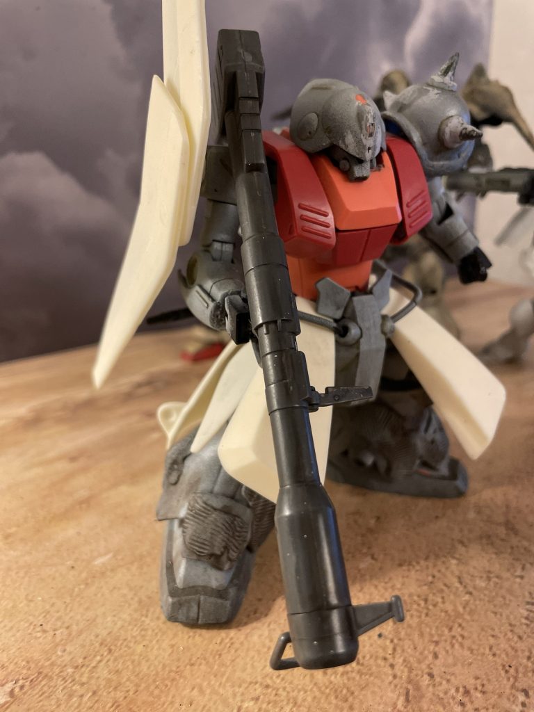 次回作、マラサイを予定しています。1/220ガレージキットを加え複数機での作戦行動中をイメージした絵柄を妄想しています。