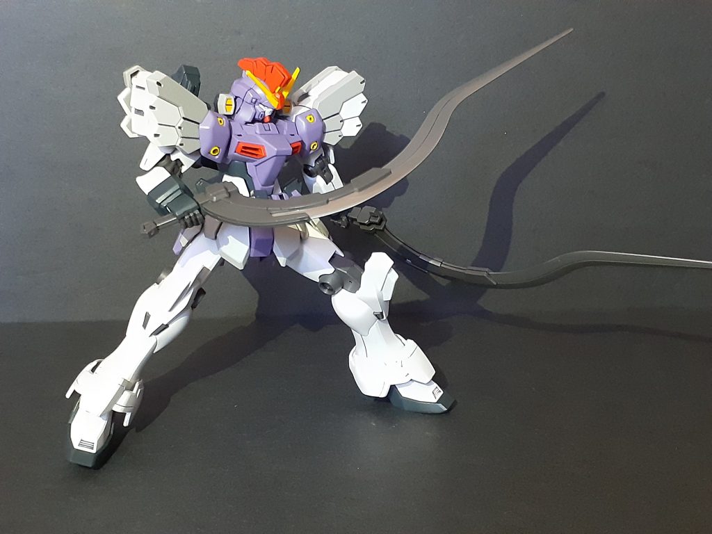 ヒートショーテルの刃は光沢があるのでそのまま使ってます。