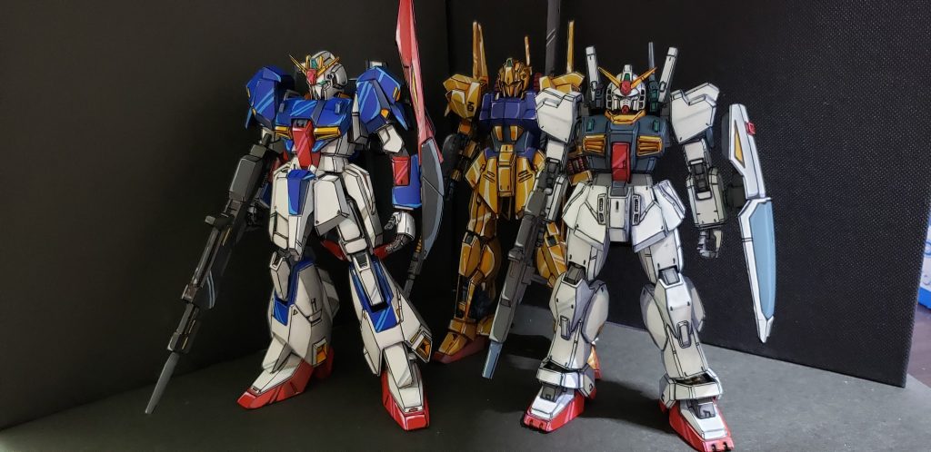 アーガマ遊撃隊です。この並びだとエマ機になりますね。