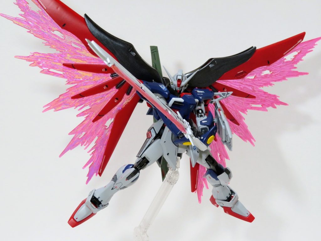 HGCE デスティニーガンダムSpecⅡ+ゼウスシルエット筆塗り全塗装（前編）–5枚目/制作者：らり～