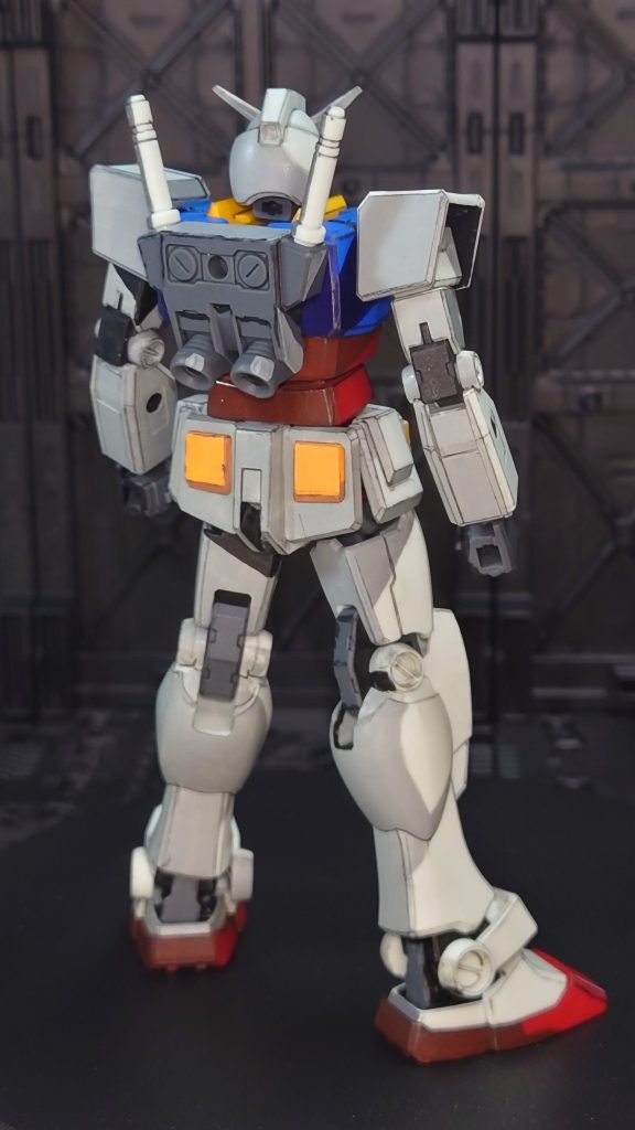 EGガンダム　アニメ塗り–3枚目/制作者：あれく myT 積みプラ崩したい