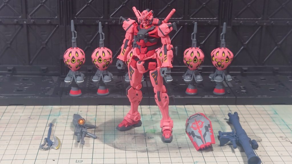 赤いガンダム　6ビット–2枚目/制作者：あれく myT 積みプラ崩したい