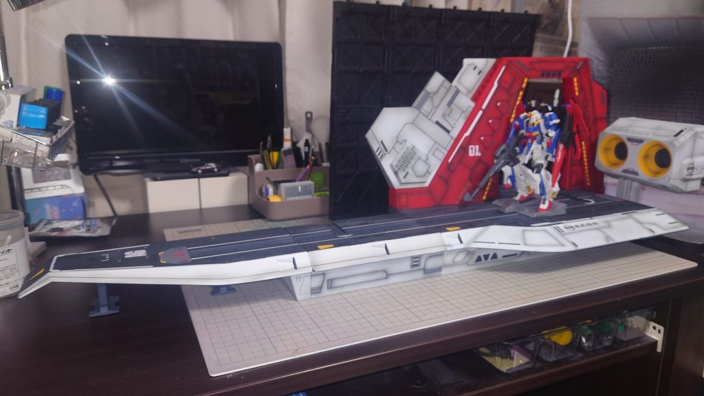 アーガマ　カタパルトデッキ–4枚目/制作者：あれく myT 積みプラ崩したい