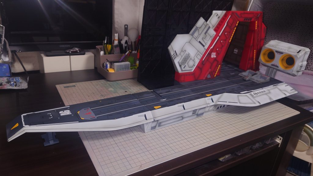 アーガマ　カタパルトデッキ–2枚目/制作者：あれく myT 積みプラ崩したい