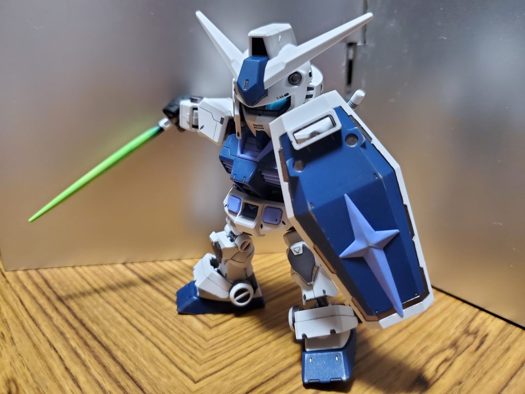 なんとなく色的にメカ感を強調したかったので今回ガンメタを使いまくりました