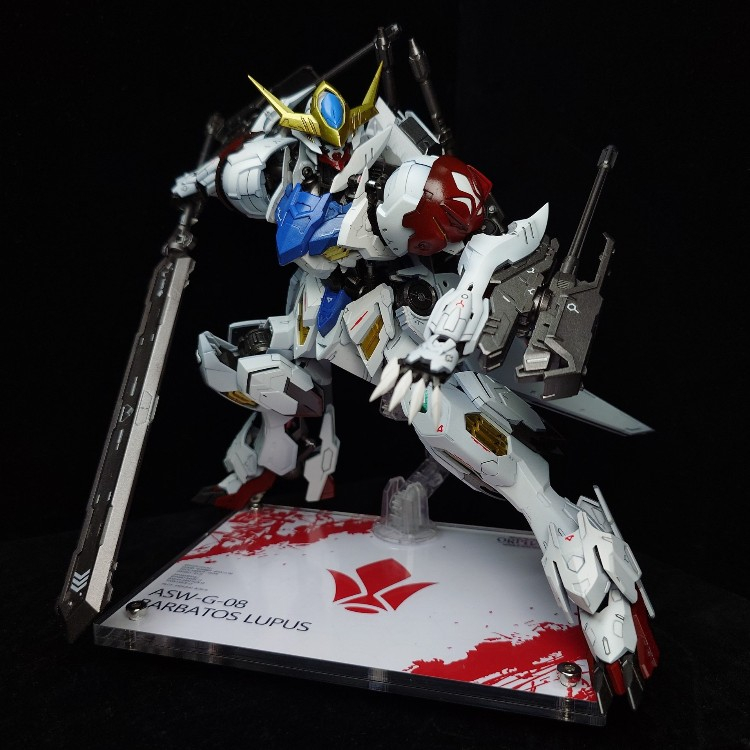 MG 1/100 ガンダムバルバトスルプス｜深海唐揚げ工廠さんのガンプラ