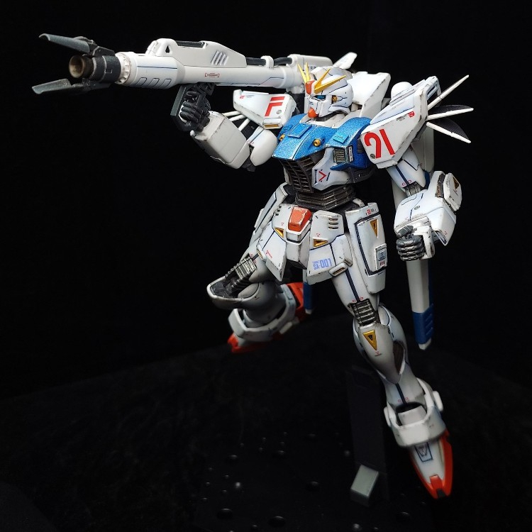 MG 1/100 ガンダムF91 Ver.2.0｜深海唐揚げ工廠さんのガンプラ作品