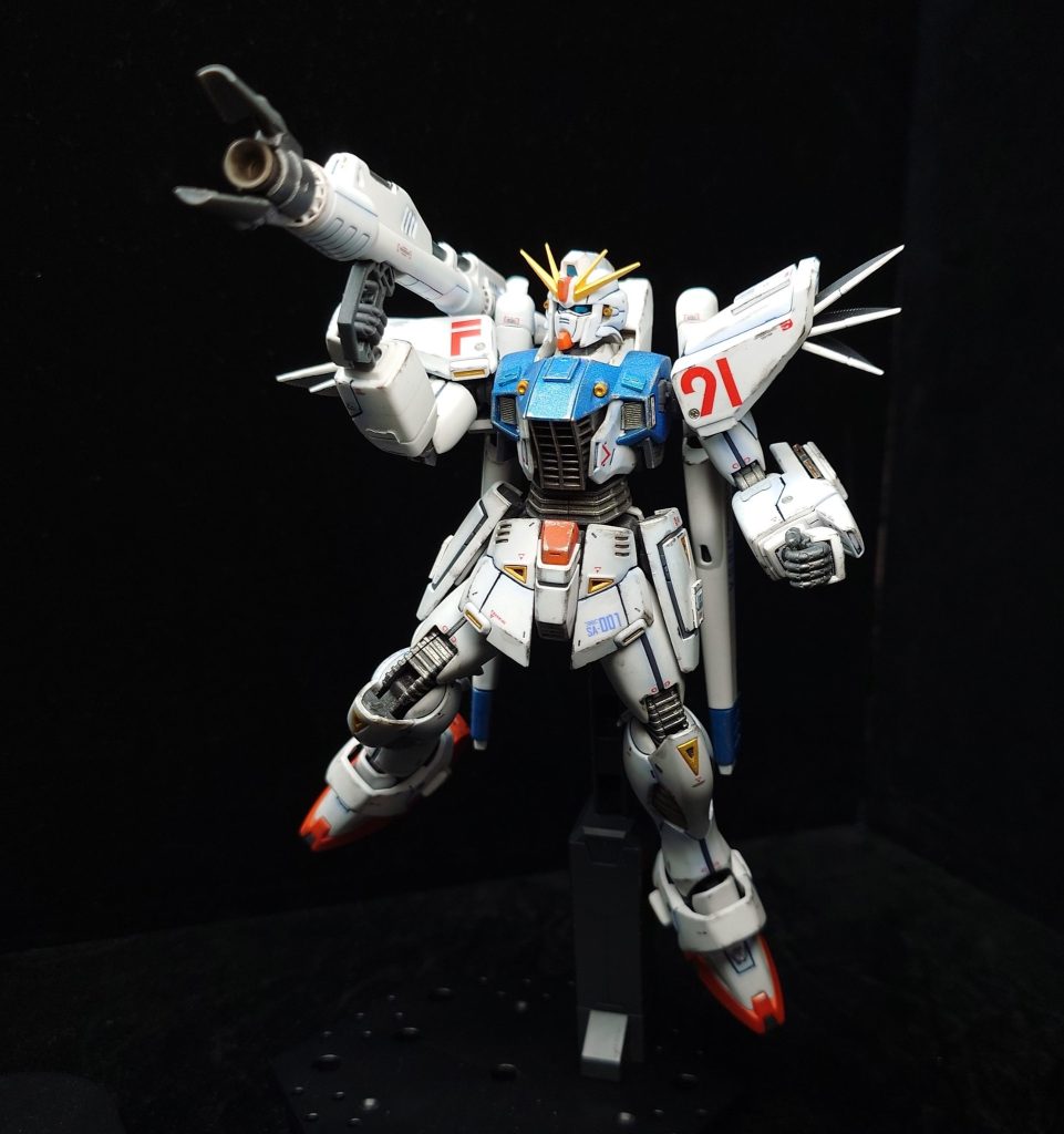 MG 1/100 ガンダムF91 Ver.2.0–3枚目/制作者：深海唐揚げ工廠