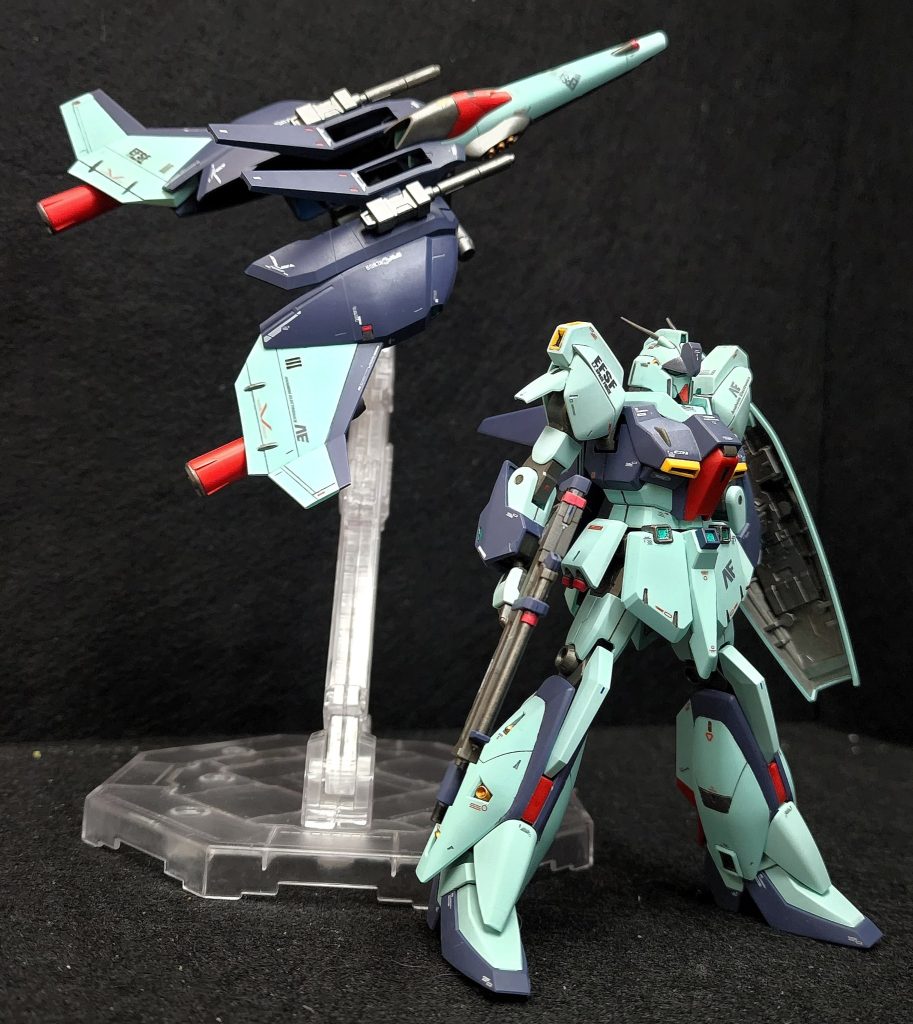 Bandai HGUC 1/144 リ・ガズィ Refined Gundam Zeta 靈格斯 (RGZ-91 Re-GZ)–2枚目/制作者：@Matthew1544964