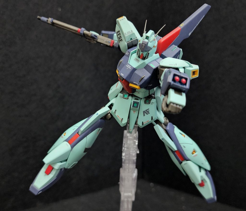 Bandai HGUC 1/144 リ・ガズィ Refined Gundam Zeta 靈格斯 (RGZ-91 Re-GZ)–5枚目/制作者：@Matthew1544964