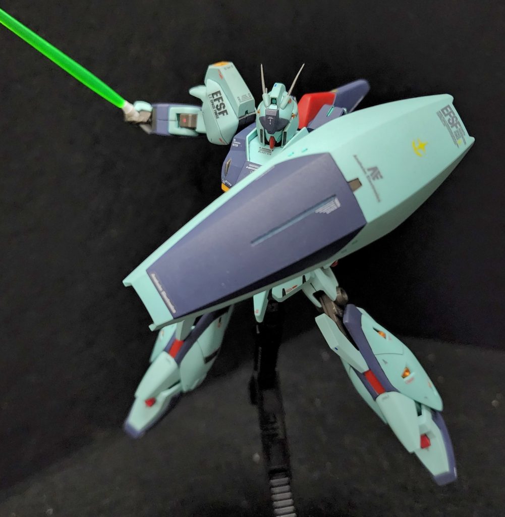 Bandai HGUC 1/144 リ・ガズィ Refined Gundam Zeta 靈格斯 (RGZ-91 Re-GZ)–4枚目/制作者：@Matthew1544964