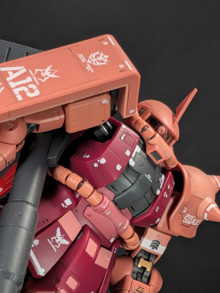 ＲＧ シャア専用　高機動型ザクII–5枚目/制作者：NAG