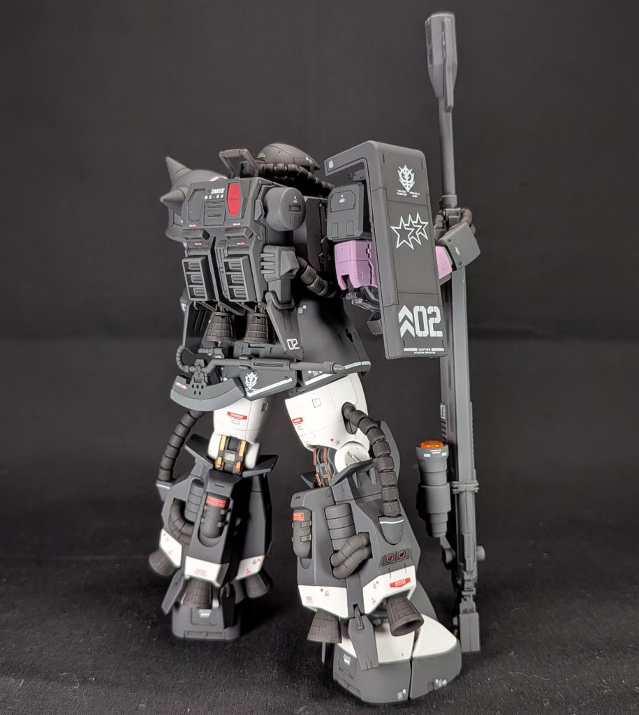 ＲＧ 黒い三連星専用　高機動型ザクII–5枚目/制作者：NAG