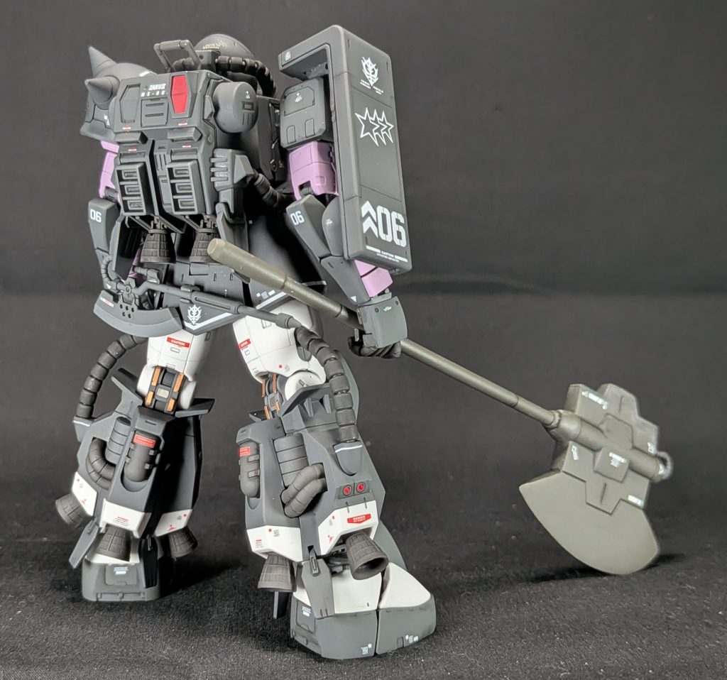 ＲＧ 黒い三連星専用　高機動型ザクII–3枚目/制作者：NAG
