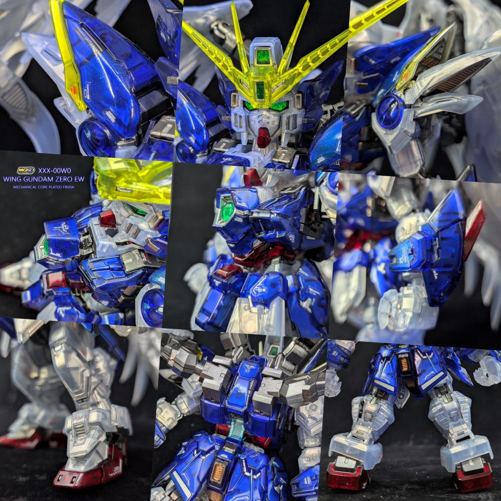 ガンベ限定 MGSD ウイングガンダムゼロ EW  メカニカルコアメッキ風–2枚目/制作者：しうまい