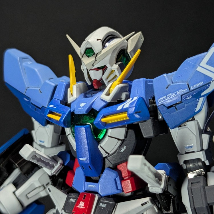 RG ガンダムエクシア GNソード・シールド付き RG ガンダムエクシア｜NAGさんのガンプラ作品｜GUNSTA（ガンスタ）